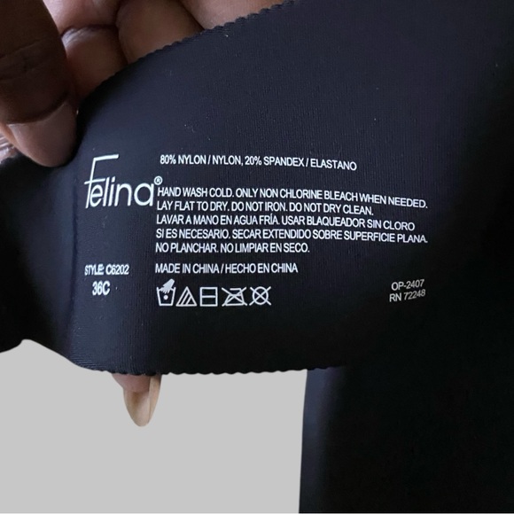 Felina Black and Cream Strapless Bras with Underwire Support
#N105 - Picture 4 of 5